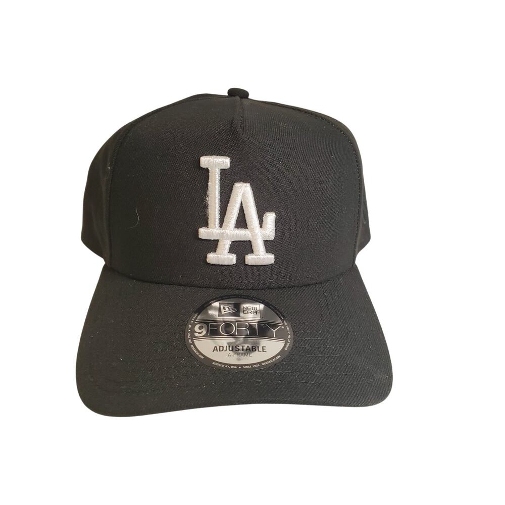 LA Dodgers Black Baseball Cap - One Size